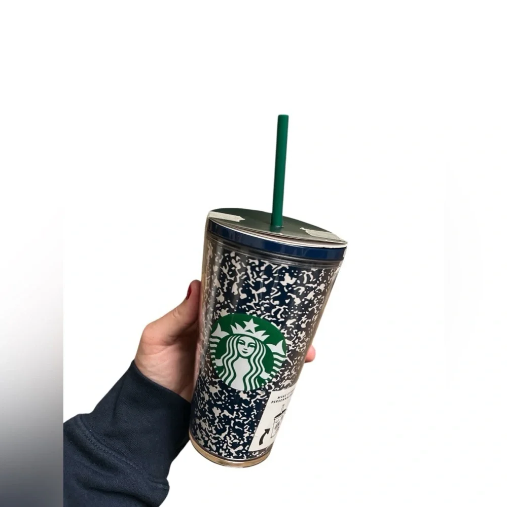 Starbucks Summer 2020 Back To School Composition Notebook Tumbler